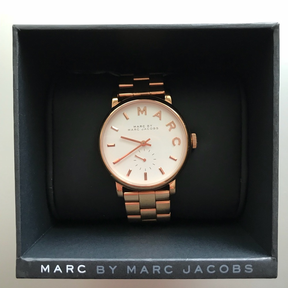 EXCELLENT MARC JACOBS WATCH ROSE GOLD
